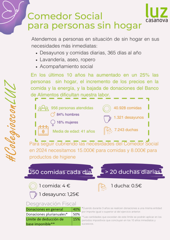 Buscamos #ColegiosconLUZ
