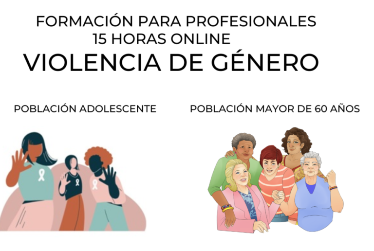 Abierta la inscripción a los cursos de violencia de género en adolescentes y en mayores de 60