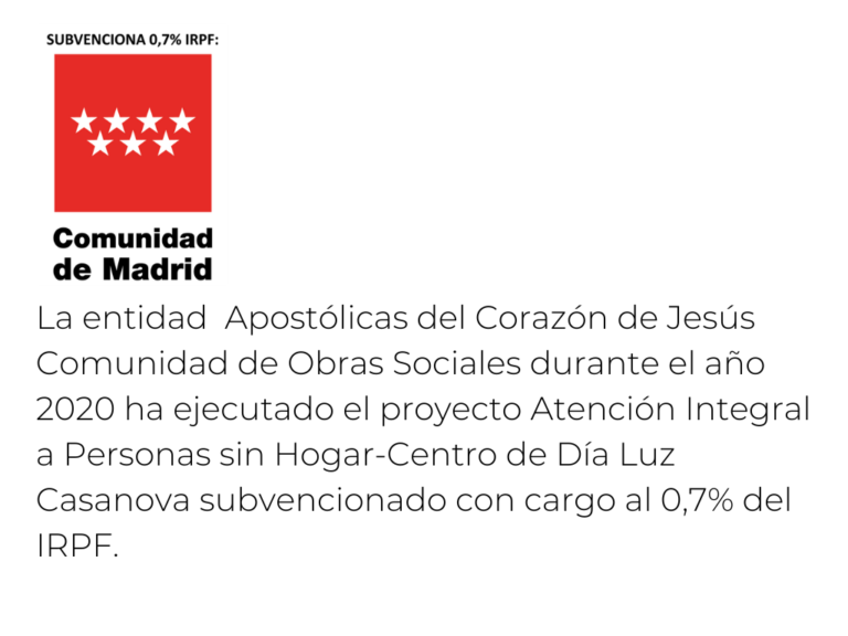 Proyectos subvencionados por la CAM